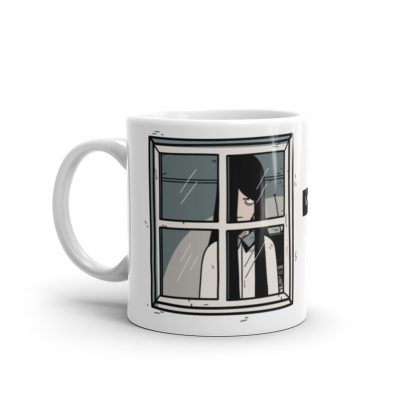 The Girl in the Window mug